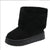 Women's Thick Plush Round Toe Slip-on Winter Snow Boots