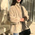 Winter Season Cropped Faux Mink Fur Coat for Women