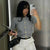 Warm and Chic Winter-Ready Knitted Short Sleeve Tops