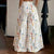 Summer Fairy Floral High Waist Loose Wide Leg Pants