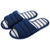 Stripe Pattern Cotton Anti-slip Indoor Slip-on Slippers