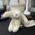 Snugly Stuffed Bunny Plush Keychain for Bags and Keys