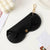 Durable PU Leather Sunglasses Case with Secure Snap Button Closure
