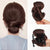 Easy Clip-On Bun Extension for Instant Volume and Style