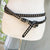 Edgy Rivet Eyelet Double Layer Adjustable Extra Long Belt