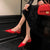 Women's Chic Pointed Toe Slingback Flat Shoes