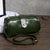 Simple Casual Solid Color PU Leather Crossbody Shoulder Bag
