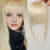 Natural Shades Clip-In Blunt Bangs Hair Extension for Women