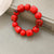 Colorful Oversized Acrylic Beaded Bracelet for Women