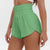 Sporty Women's Quick-Dry Athletic High-waisted Dolphin Shorts