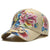 Sun-Ready Quick Dry Floral Baseball Cap for Summer Outdoor