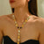 Retro Bohemian Style Y-Shaped Women's Long Necklace