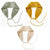 Women’s 3-Piece Retro Boho Crochet Knit Headbands for Everyday Style