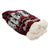 Festive Snowflakes Design Non-Slip Fluffy Winter Socks