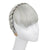 Natural and Realistic Braided Headband with Straight Bangs