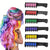 6 Piece Washable Hair Dye Set for Easy DIY Temporary Hair Color