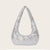 Party-Perfect Dazzling Metallic Sequin Evening Clutch Handbag