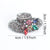 Glittering Rhinestone Sun Hat Brooch Pin for Women