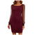 Party-Ready Women's Plus Size Glam Sequin and Mesh Evening Dress