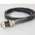 Women's Narrow Cowhide Belt with Retro Vintage Appeal