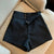 Slim Fit Casual Wear High-Waisted A-Line Shorts for Women