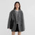 Chic Women's Double Breasted Oversized Coat Jacket