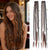 Trendy Bohemian-Inspired Clip-in Hair Braids Extension
