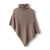 Women's Turtleneck Poncho Batwing Sleeve Loose Pullover Shawls