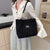 Casual-Chic Vibe Women's Corduroy Tote Shoulder Bag