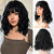 14inch Shoulder-Length Short Wavy Hair Wigs with Lace