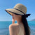 Summer-Ready Floppy Wide Brim Sun Hat with Ribbon for Women