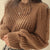 Winter's Cozy Long Sleeve Knitted Sweater for Women