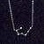 Simple Fashion Zodiac Constellation Necklace for Women