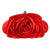 Women's Elegant Rose Flower Evening Clutch Handbag