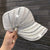 Empty Top Sequin Embellished Outdoor Sport Summer Hats for Women