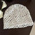 Casual Sequined Hollow Crochet Beanie Hat for Women