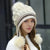 Slouchy Thick Thermal Pom-pom Winter Beanie Hat for Women