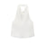 Sleeveless Solid Color Backless Halter Top for Women