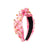 Multi-colored Pastel Tie-dye Jeweled Knot Headbands
