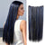 Shiny Metallic Glitter Tinsel Clip-In Hair Extensions