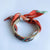 Boho-Inspired Multicolor Scarf Bangle Bracelet for Every Occasion