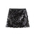 Figure-hugging Glitter Sequined Chic Mini Skirt for Women