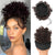 Short Curly Messy Bun Ponytail Extension with Elastic Drawstring