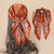 Vibrant Paisley Print Square Headscarf for Elegant Women’s Style