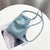 Portable Solid Color PU Leather Mobile Phone Wallet Cross-body Bags