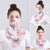 Breathable Chiffon Sun Protection Face Mask Scarf for Summer