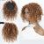 Kinky Curly Hair Topper for Naturally Voluminous Look