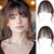 Versatile and Natural-Looking Clip-In Curtain Bangs Hair Extension