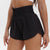 Sporty Women's Quick-Dry Athletic High-waisted Dolphin Shorts