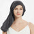Soft Silk Long Hair Cap with Adjustable Elastic Tie Band